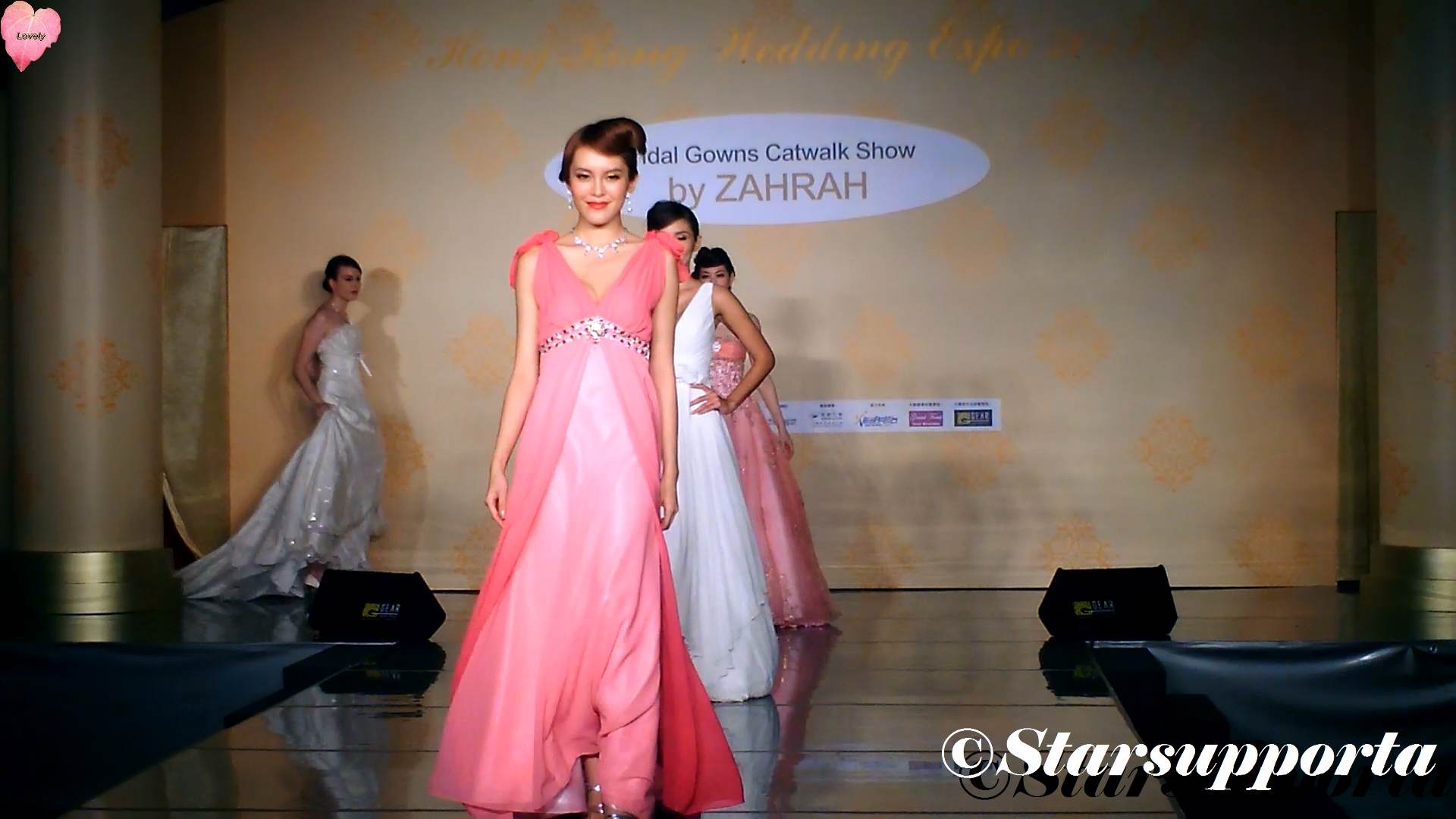 20111105 Hong Kong Wedding Expo - ZAHRAH: Bridal Gowns Catwalk Show @ 香港會議展覽中心 HKCEC (video)